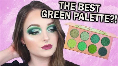 Green Eyeshadow Palette Tutorial