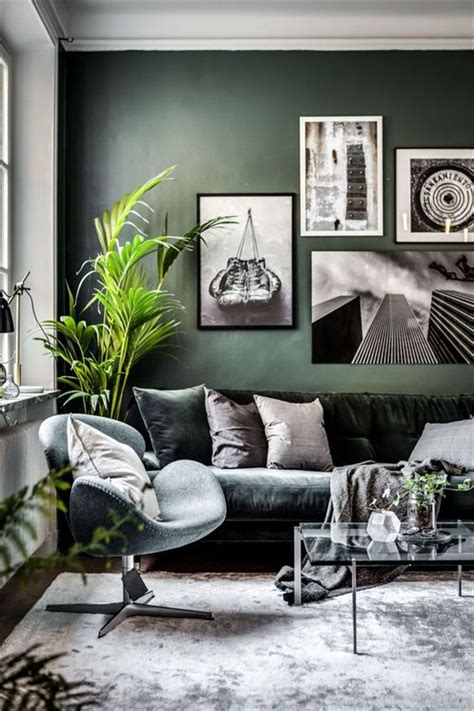 Green Grey Interior Design Inspiration