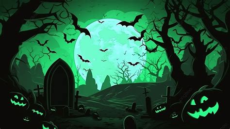 Green Halloween color