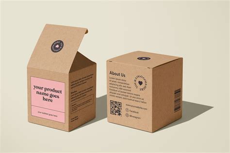 Green and Pink Packaging Design Inspiration