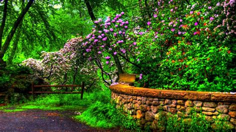 Greenery in Deep Spring Colors