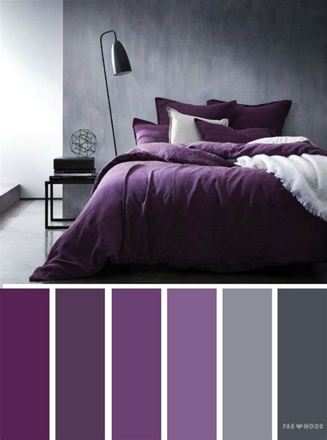 Grey and Purple Interior Design Inspiration