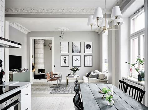 Grey and White Interior Design