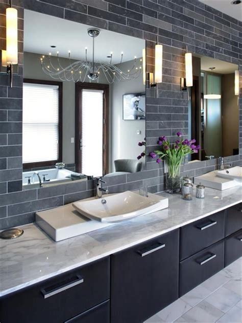 Grey color palette for bathroom