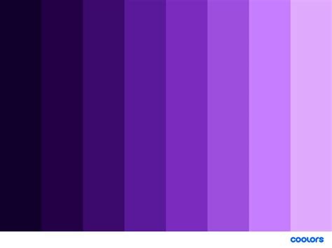 Monochromatic grey and purple color palette