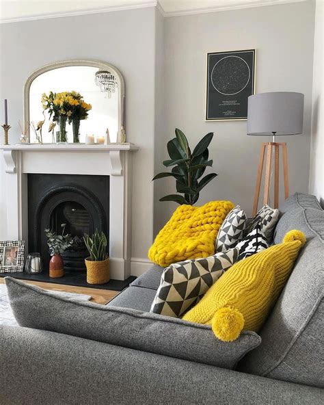 Grey and yellow design ideas