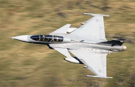 Gripen Military Aircraft on the Ground