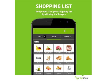 Grocery list apps