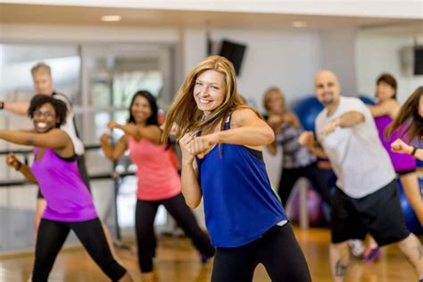 Group fitness classes at Camp Geiger Gym