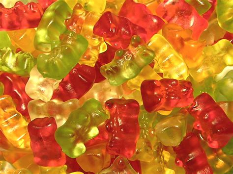 Gummy bears color palette