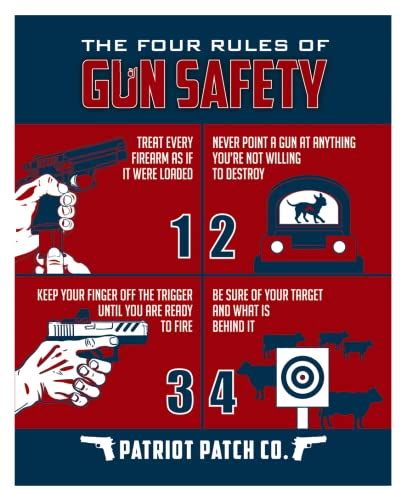 Gun safety tips