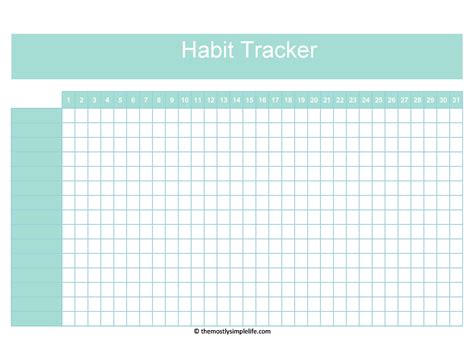 How to Use a Habit Tracker