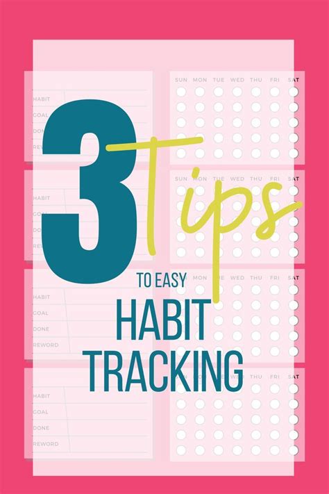 Habit Tracking Tips