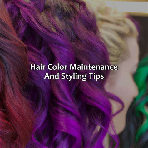 Hair Color Maintenance