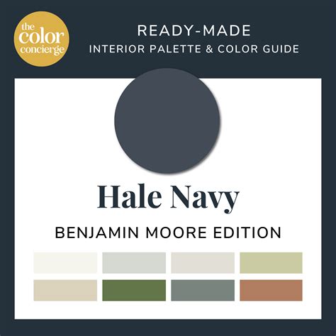 Hale Navy Color Palette