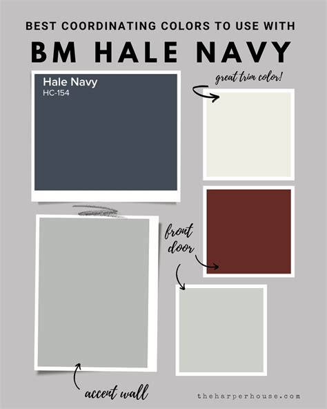 Hale Navy Color Palette Inspiration