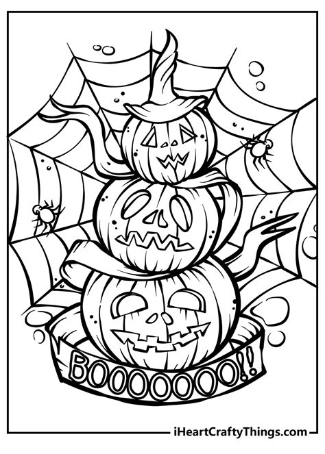 Halloween coloring pages for fun