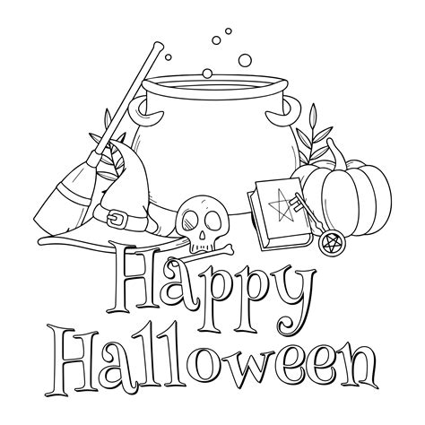 Halloween Coloring Pages to Print