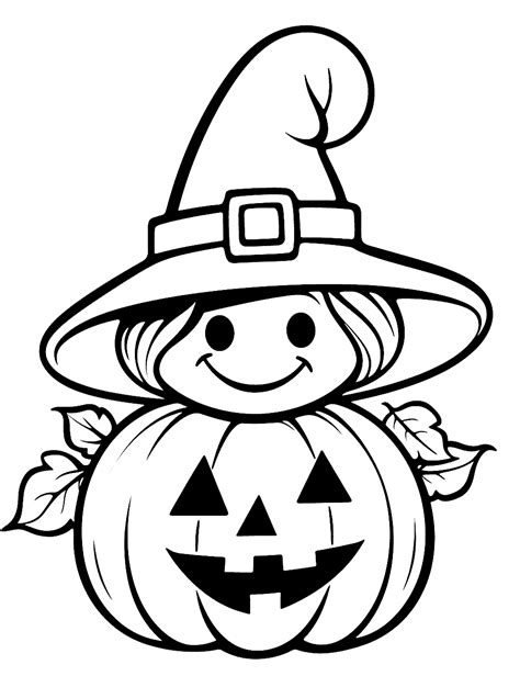 Halloween coloring sheets for preschoolers