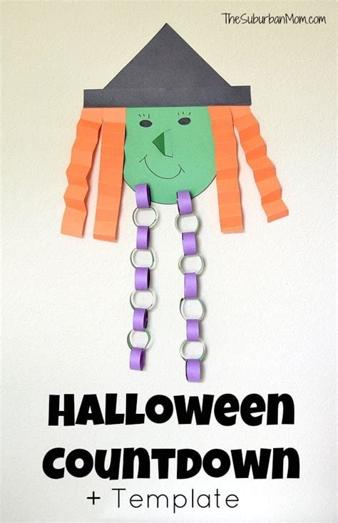 Halloween countdown crafts