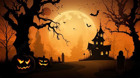 Halloween landscape