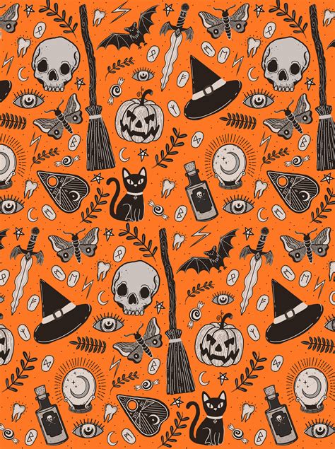 Halloween print designs