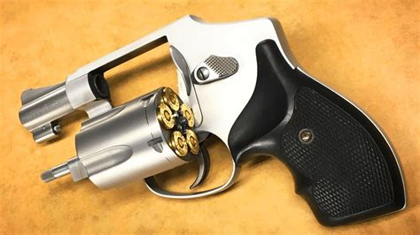 Hammerless 9mm Revolver