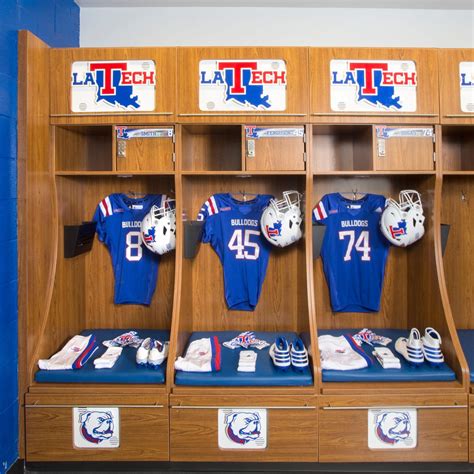 Hampton University Football Locker Room