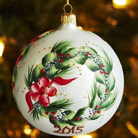 Hand-painted ornament