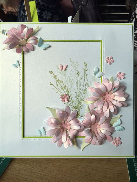 Handmade Card with Flowers