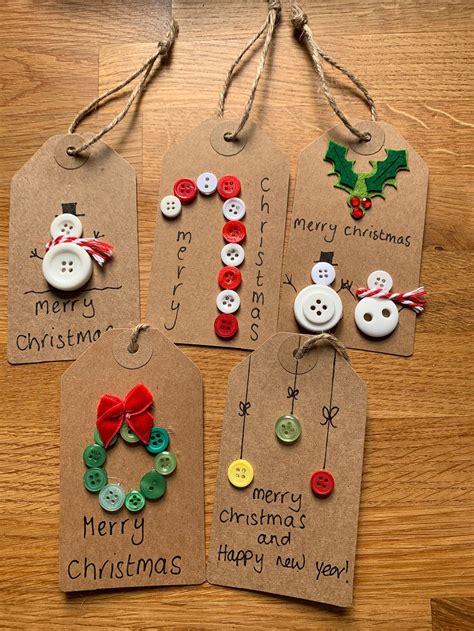 Handmade Christmas Tags