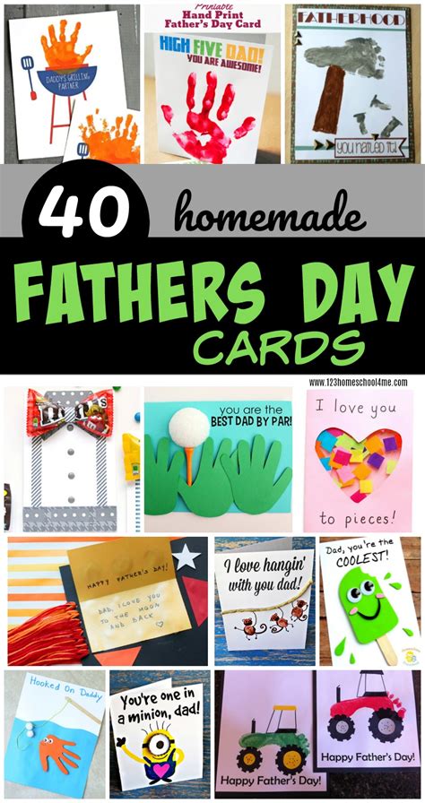 Handmade Father's Day cards