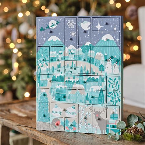 Hanging Floral Advent Calendar Ideas