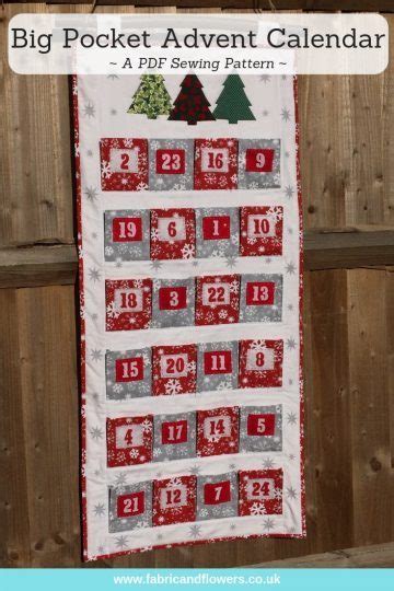 Hanging Floral Advent Calendar Patterns