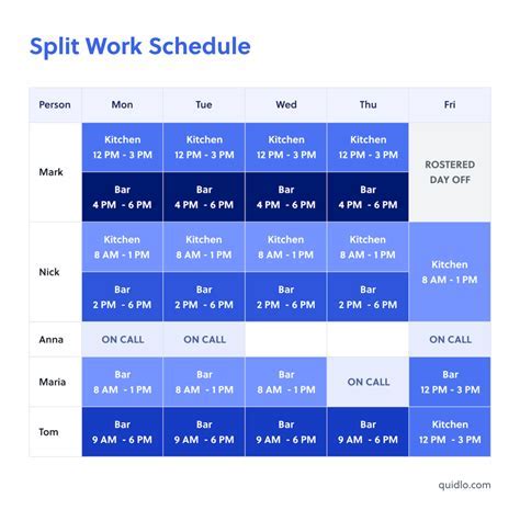 Planning of a Hard Calendar Guide