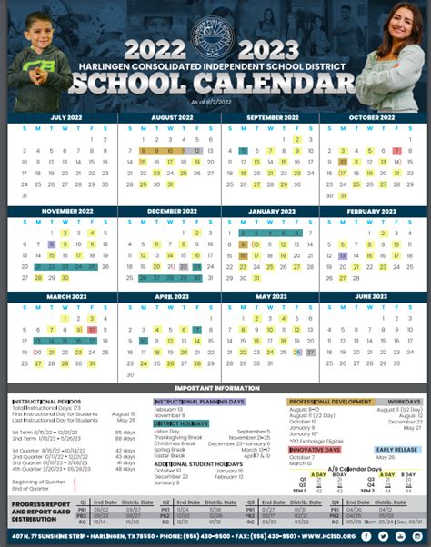 Harlingen CISD School Calendar