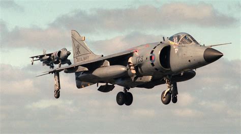 Harrier Jet Taking Off Vertically