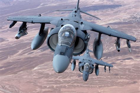 Harrier Jet in Flight