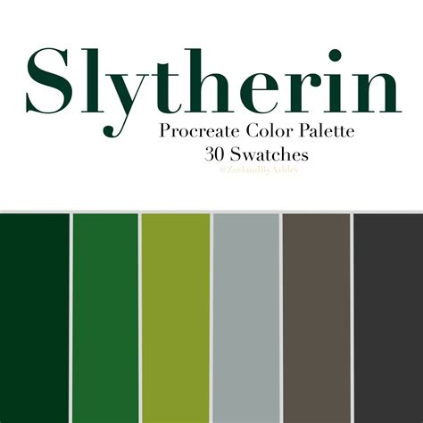 Slytherin Colors