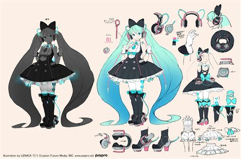 Hatsune Miku Design Inspiration