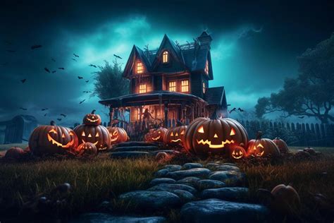 Haunted Houses Halloween