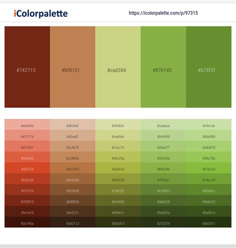 Hazel color combinations