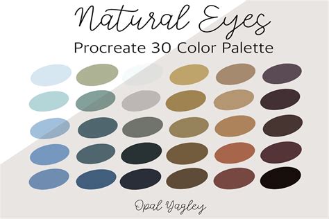 Hazel color palette inspiration