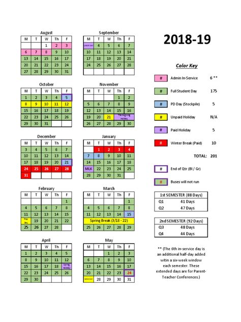 HCDE Calendar Tips