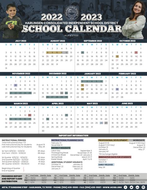 Benefits of HCISD School Calendar