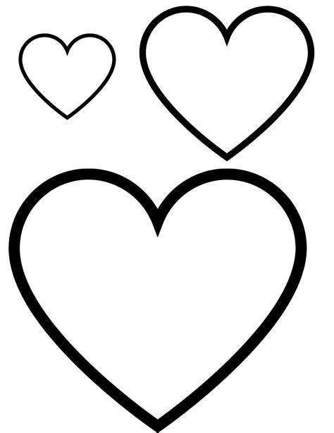 Heart shape printables benefits