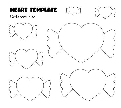 Heart Templates for Education