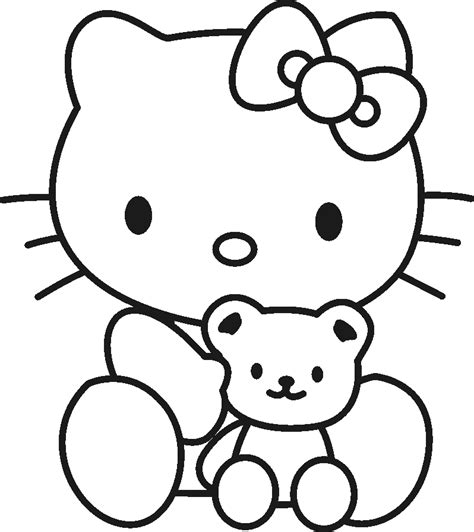 Hello Kitty coloring book