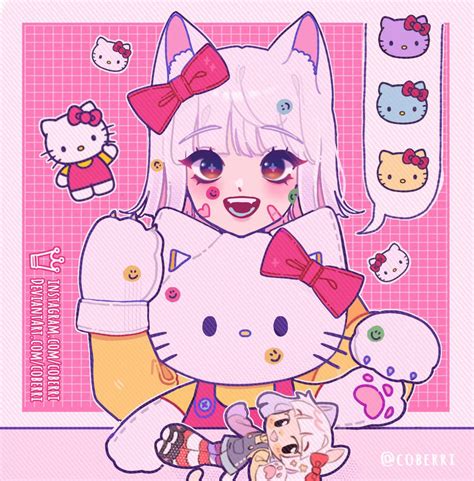 Hello Kitty fan art