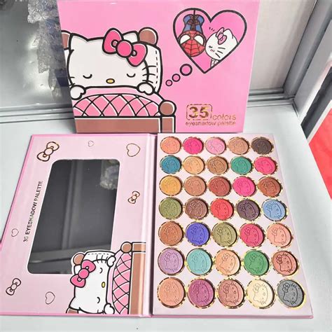 Hello Kitty Makeup Palette Photography